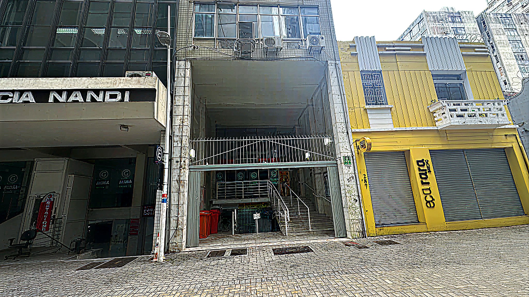 Fachada do Edifício Trajano Taurus na Rua Trajano, Centro